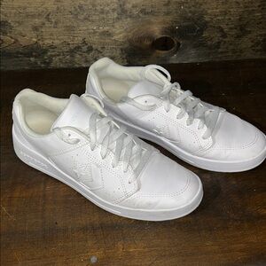 Converse White Leather Sneakers